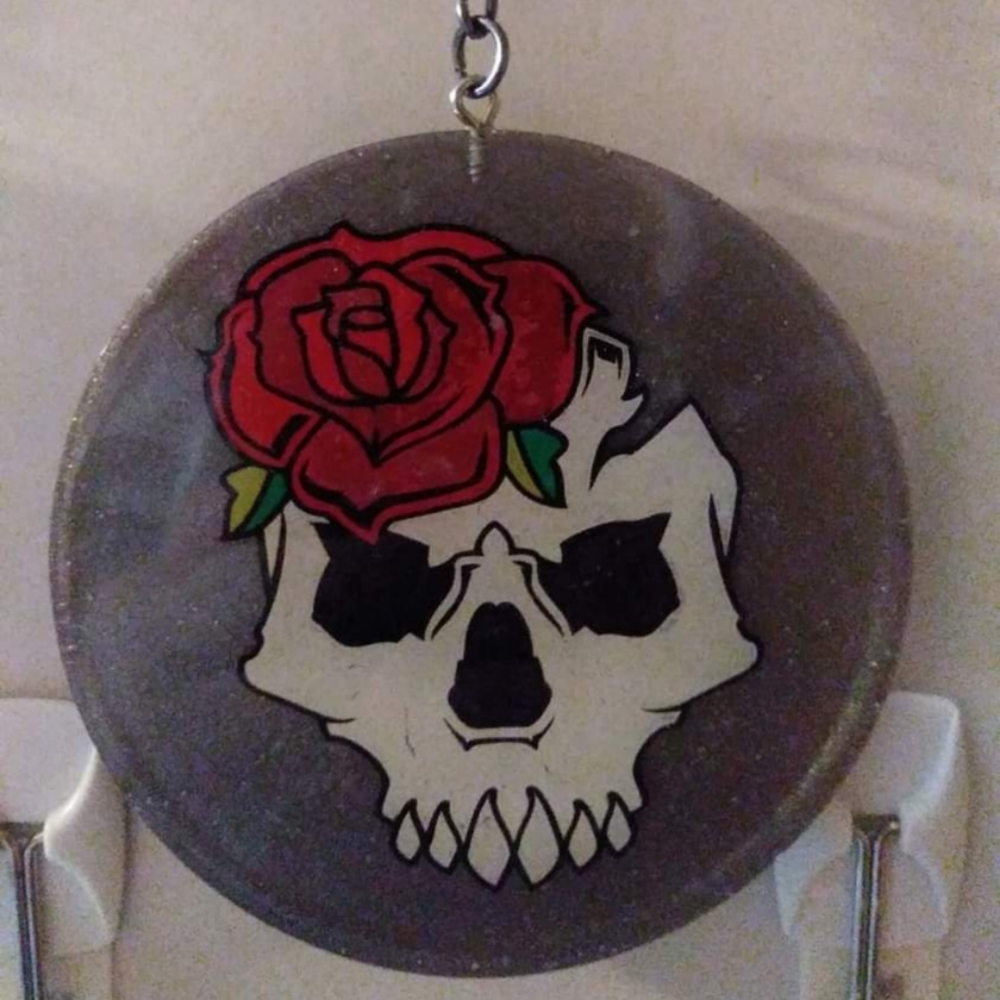 3" handmade keychain